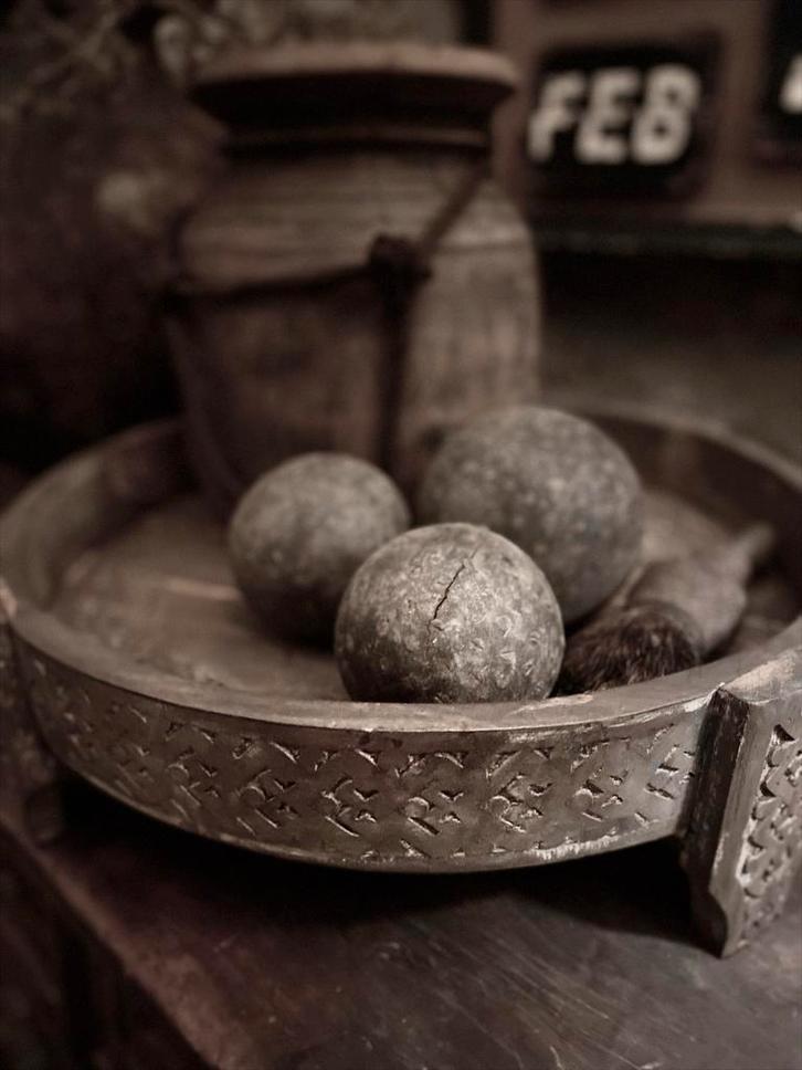 Spijkerballen Hoffz - Set van 3, Huis en Inrichting, Woonaccessoires | Overige, Gebruikt, Ophalen