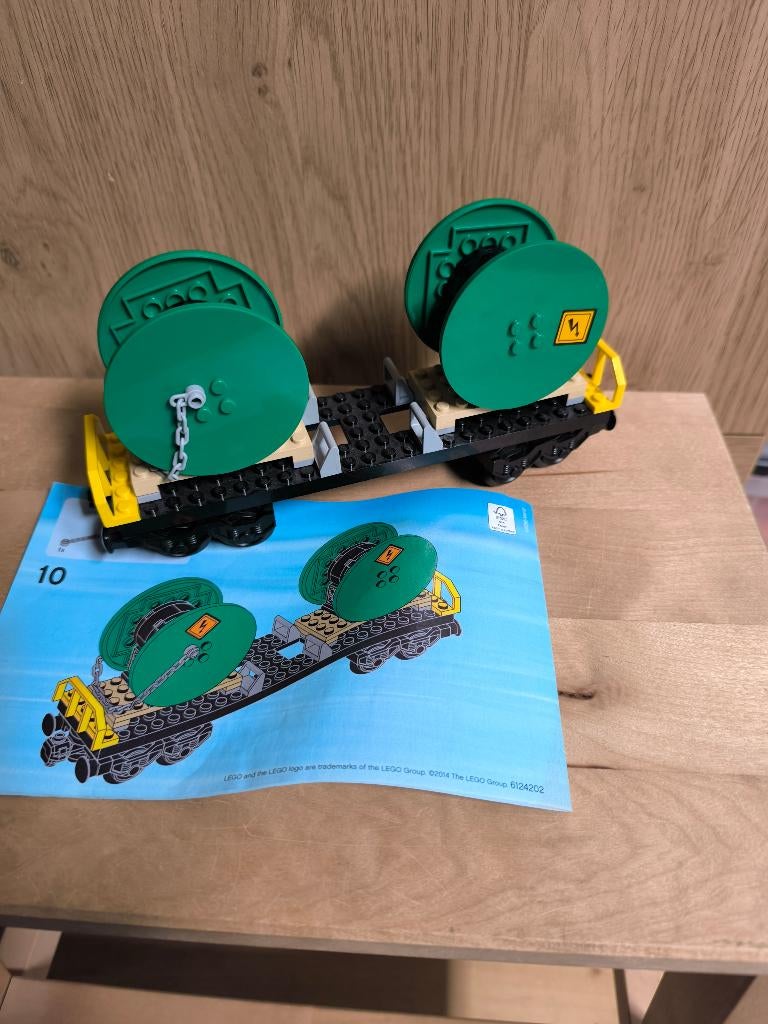 Lego 60052 Haspel wagon, Kinderen en Baby's, Speelgoed | Duplo en Lego, Gebruikt, Lego, Overige typen, Compleet, Inclusief instructies