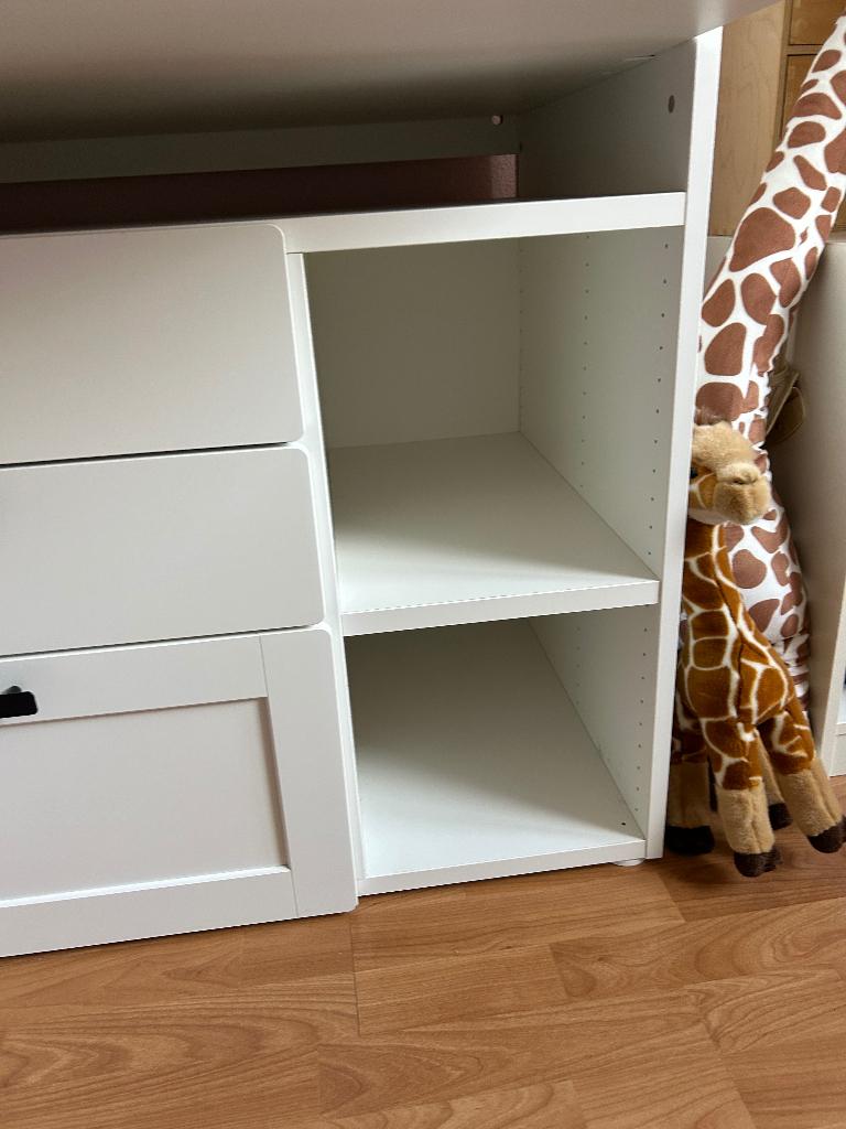 SMÅSTAD Commode, wit, Kinderen en Baby's, Kinderkamer | Commodes en Kasten, Zo goed als nieuw, Commode, 90 tot 105 cm, 100 cm of meer