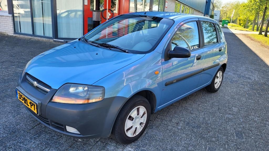 Chevrolet Kalos 1.2 5D 2005 met 1 jaar apk Inruil koopje, Auto's, Chevrolet, Bedrijf, Kalos, ABS, Airbags, Benzine, Euro 5, C
