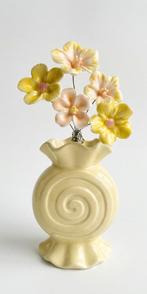 Superleuk geel boeketje met matchende vaas NIEUW !!, Ophalen of Verzenden, Nieuw