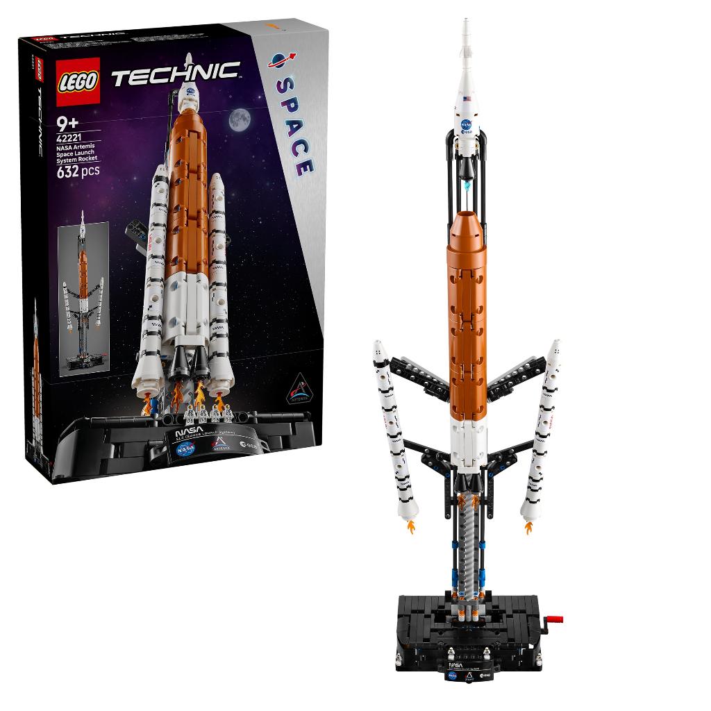 LEGO Technic 42221 NASA Artemis RuimteRaket 632 delig, Ophalen of Verzenden, Nieuw, Complete set, Lego