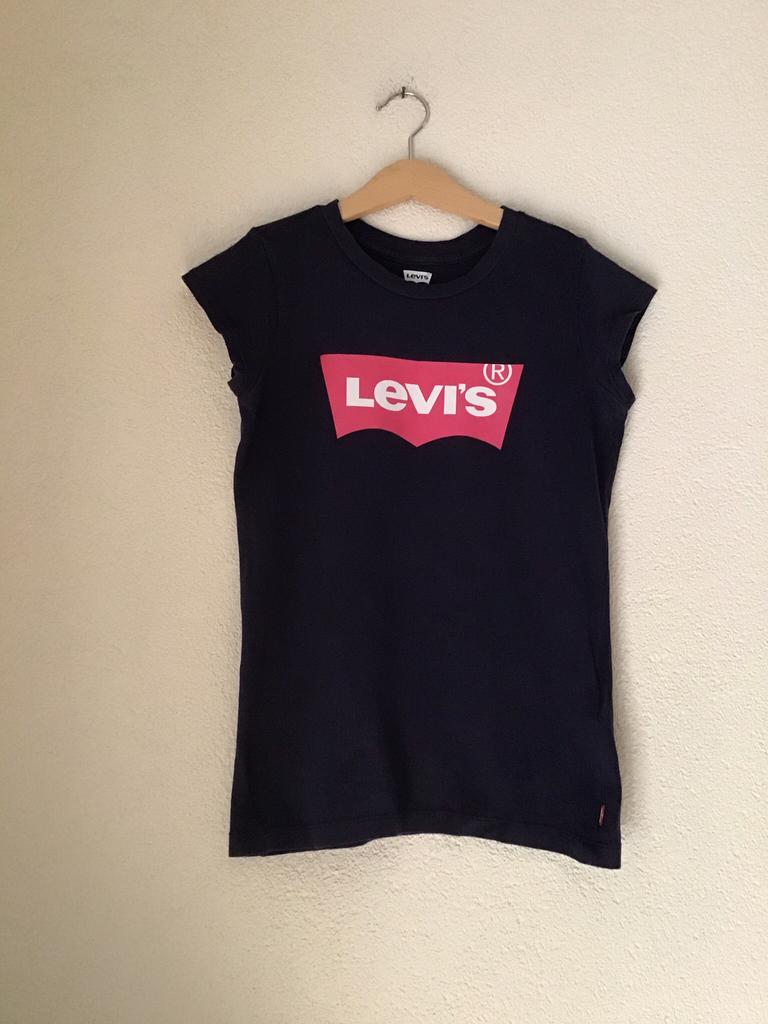 Levi’s Shirt zwart maat 152, Kinderen en Baby's, Kinderkleding | Maat 152, Ophalen of Verzenden, Zo goed als nieuw, Meisje, Shirt of Longsleeve