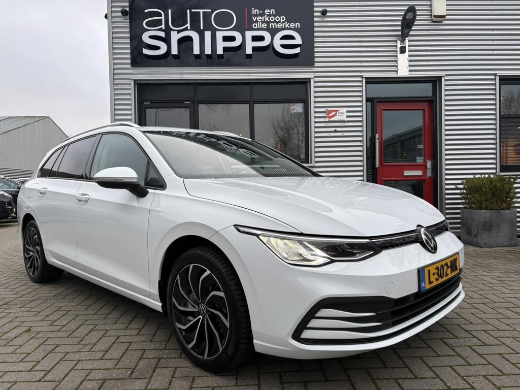 Volkswagen Golf Variant 1.0 eTSI Life -AUTOMAAT-MASSAGE STOE, Auto's, Stof, Gebruikt, Origineel Nederlands, 3 cilinders