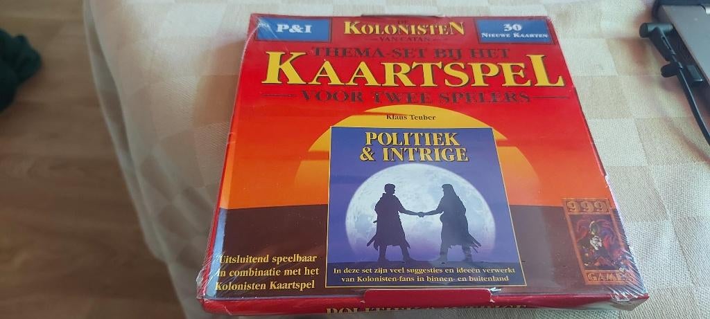 kaartspel seal geheel Catan Politiek en Intrige 999 games, Hobby en Vrije tijd, Gezelschapsspellen | Kaartspellen, Een of twee spelers