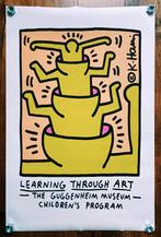 Keith Haring (Attributed) 5 Canvas Posters 1988 (#0326), Antiek en Kunst, Kunst | Litho's en Zeefdrukken, Verzenden