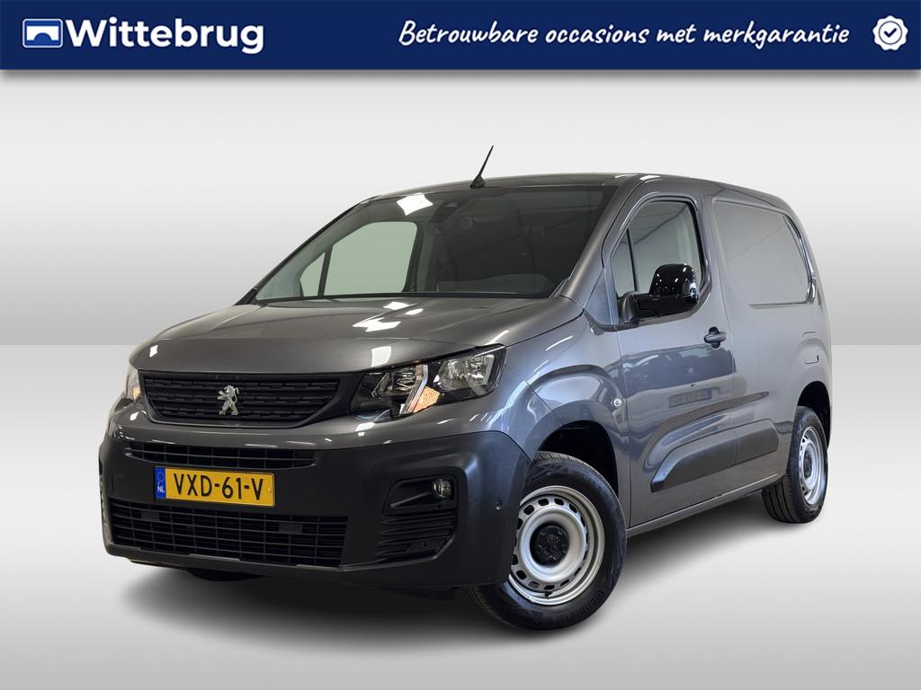 Peugeot Partner 1.5 BlueHDi 100 S&S L1 3-Zitter | Navigatie, Auto's, Bestelauto's, Te koop, ABS, Airconditioning, Alarm, Bluetooth