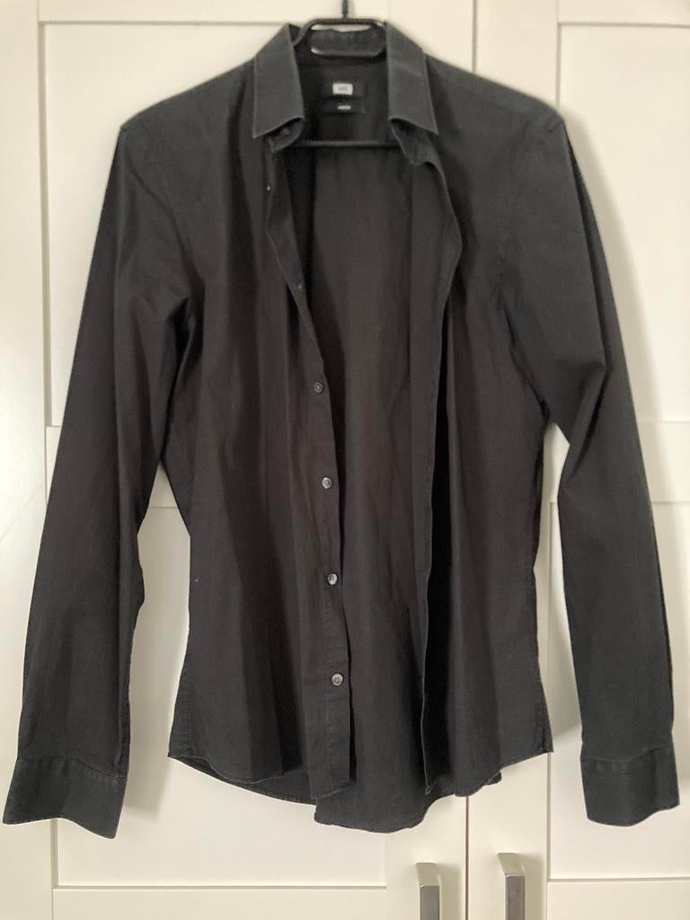 Bruin overhemd maat M, Kleding | Heren, Overhemden, Ophalen of Verzenden, Gedragen, Bruin