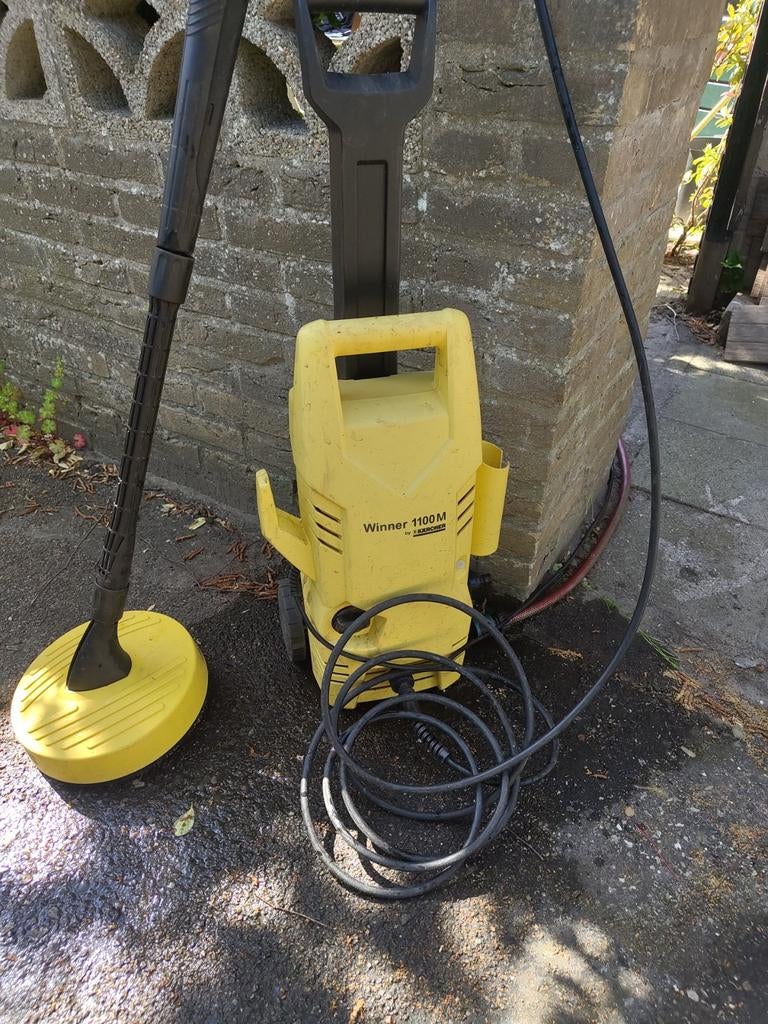 Kärcher hogedrukreiniger (terrasborstel defect, Ophalen, Gebruikt, Elektrisch, Kärcher