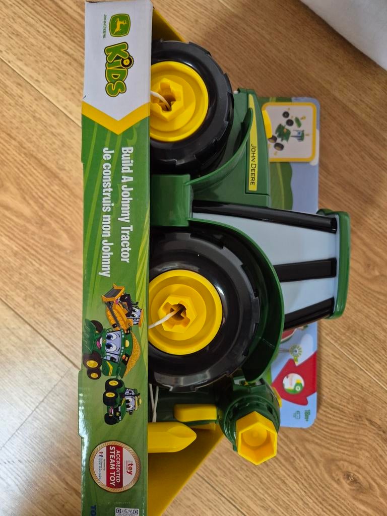 Bouw je eigen Johnny Tractor - NIEUW John Deere, Kinderen en Baby's, Ophalen of Verzenden, Nieuw, Bouwen