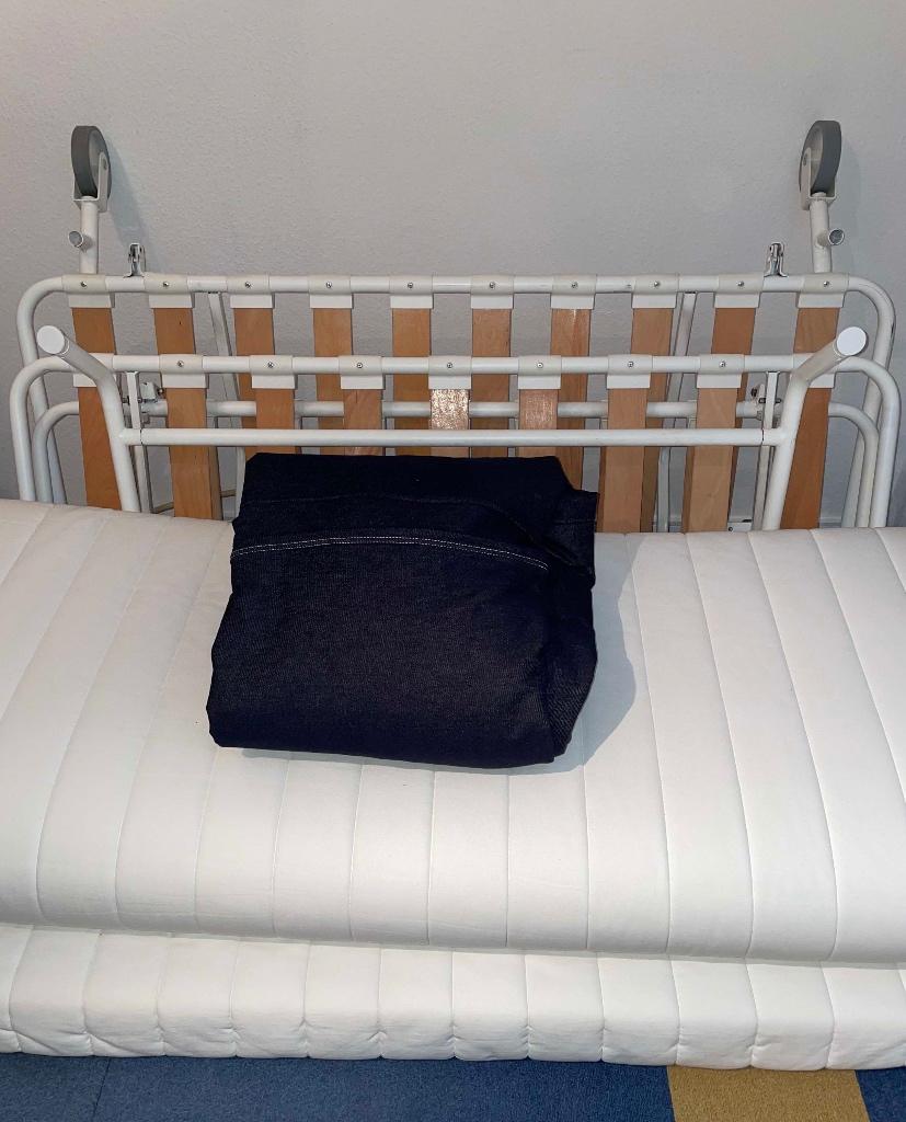 2-zits slaapbank Håvet, Ikea, Huis en Inrichting, Slaapkamer | Slaapbanken, Ophalen, Zo goed als nieuw, Tweepersoons, 160 cm