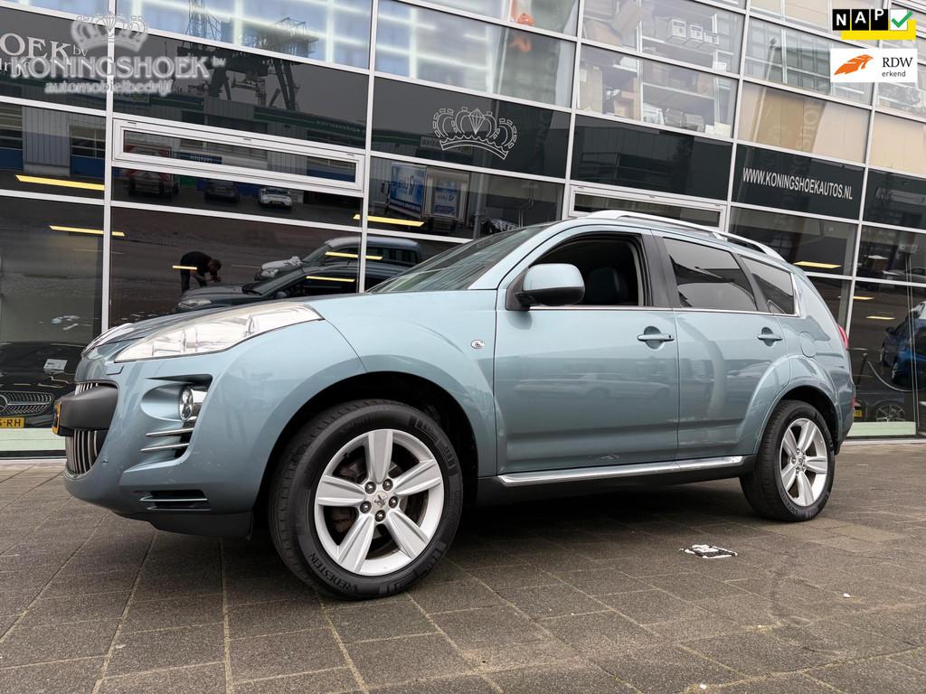 Peugeot 4007 2.4 GT 7p Automaat, Auto's, Peugeot, Automaat, Gebruikt, Zwart, 4 cilinders