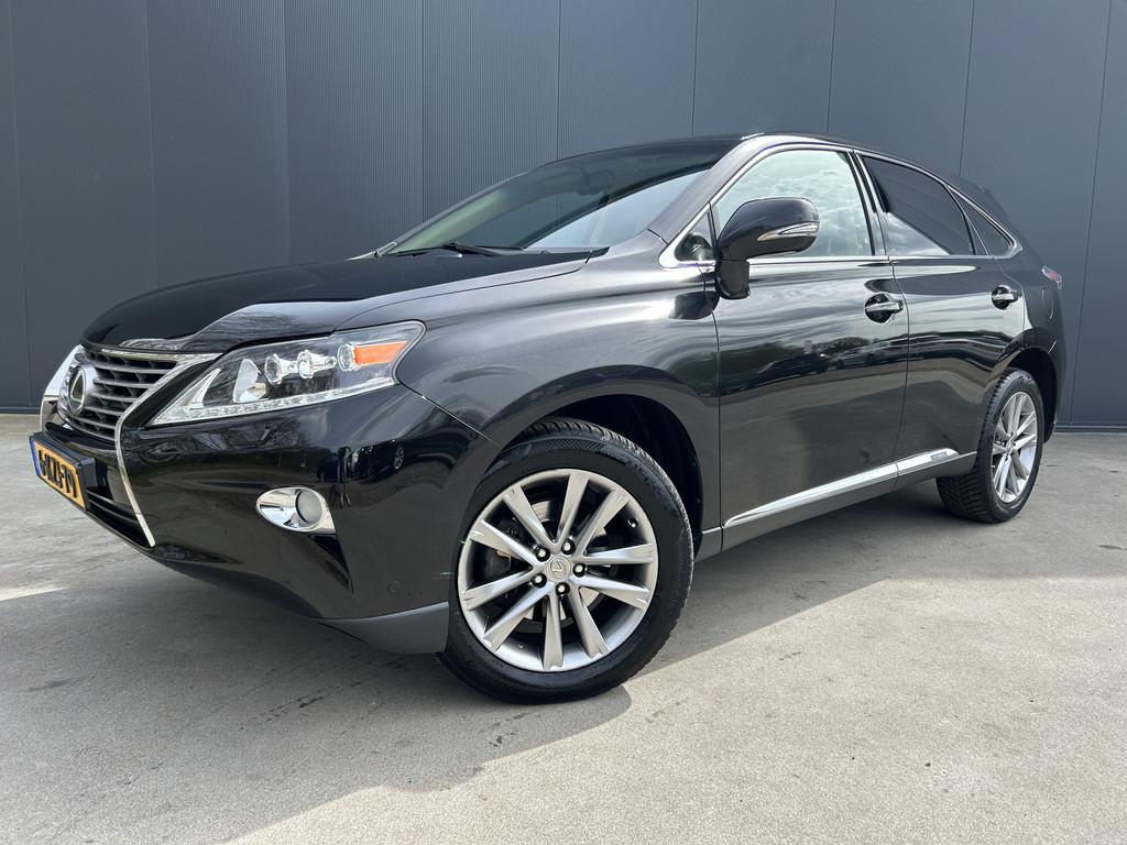 Lexus RX 450h 4WD Luxury Line HUD CAMERA MEMORY STOEL LEER N, Automaat, Euro 5, Gebruikt, 2000 kg