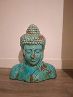 Turquoise Boeddhabeeld - 49cm hoog, Ophalen, Zo goed als nieuw