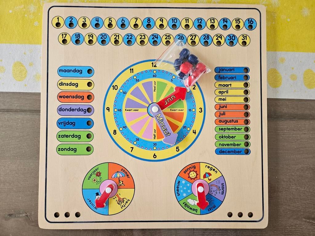 Kalender, maand/dag/datum, Ophalen of Verzenden, Zo goed als nieuw, Overige typen