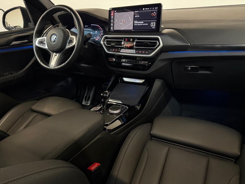 BMW X3 XDrive30e High Executive M Sport Leder Pano Trekhaak, Auto's, Automaat, Gebruikt, Zwart, Met garantie (alle)