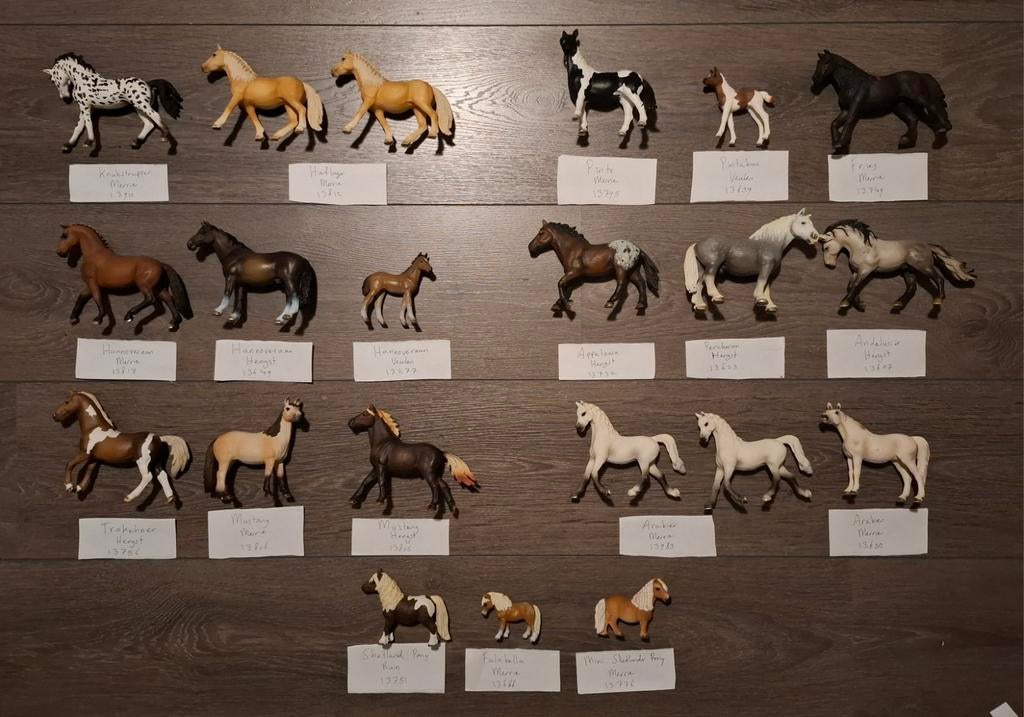 Schleich paarden, Ophalen of Verzenden, Zo goed als nieuw