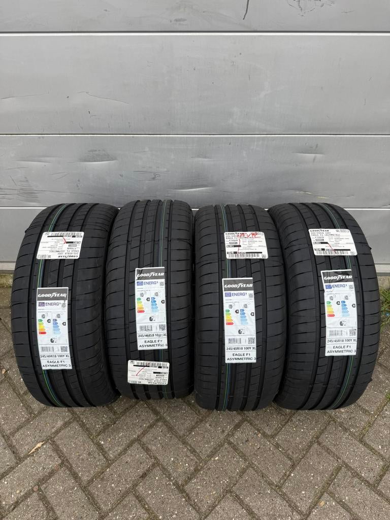 245/45R18 GOODYEAR EAGLE F1 ASYMMETRIC 3 ZOMER BANDEN, 18 inch, 245 mm, Zandzuigerstraat 36, Goodyear