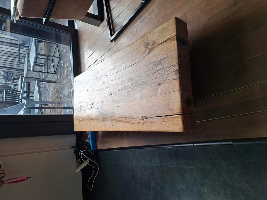 bielzen salontafelblad, Huis en Inrichting, Tafels | Salontafels, Ophalen, Gebruikt, 100 tot 150 cm, 50 tot 100 cm