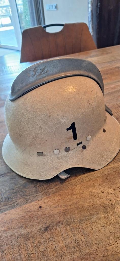 Oude brandweer helm, Ophalen of Verzenden