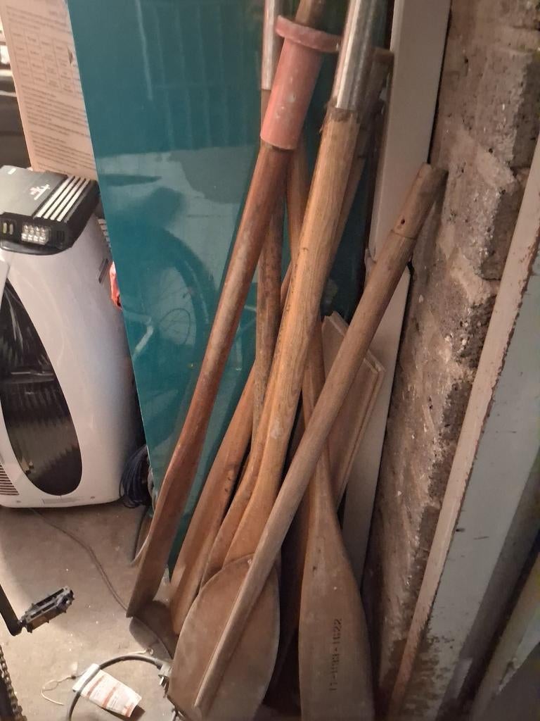 Diverse houten peddels voor watersport en decoratie, Ophalen of Verzenden