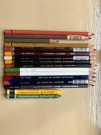 Leuke verzameling van 16 kleur- en aquarelpotloden, Ophalen of Verzenden, Zo goed als nieuw, Potlood of Stift