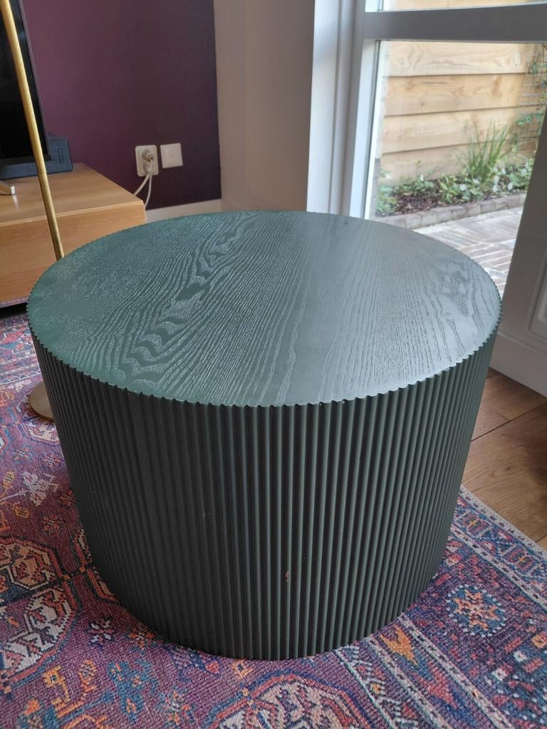 Ronde salontafel - Groen, Ophalen, 50 tot 100 cm, Rond, 50 tot 100 cm