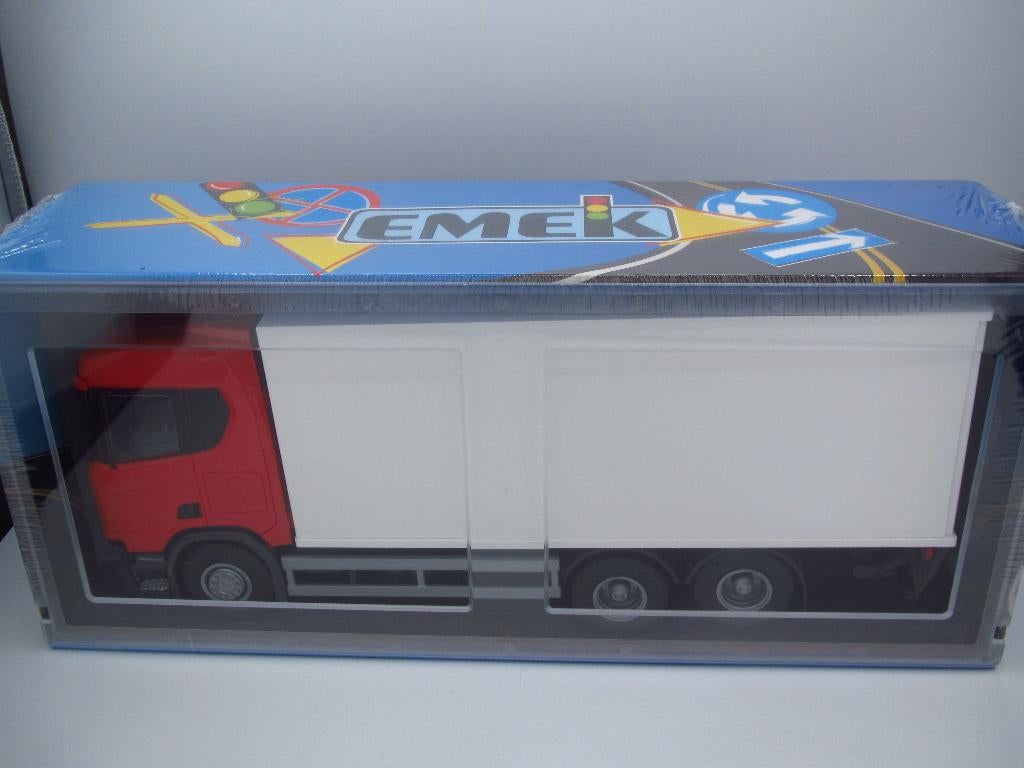 Emek - 89605 Scania R500 Bakwagen met laadklep in doos 1:25, Overige merken, Groter dan 1:32, Nieuw, Ophalen of Verzenden