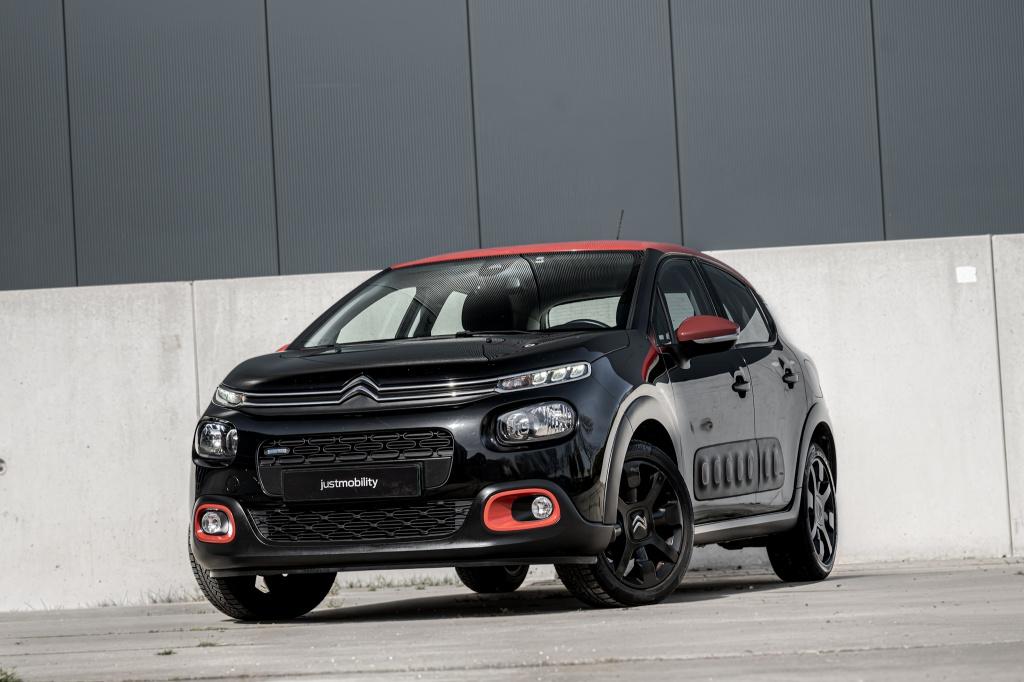 Citroën C3 1.2 PureTech (110PK) Nw distributie, Nav, PDC, L, Auto's, Euro 6, 1199 cc, Zwart, Origineel Nederlands