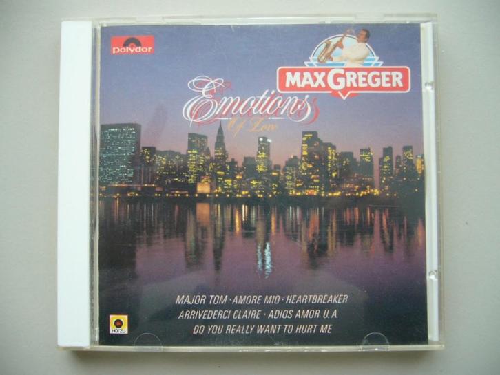 Max Greger Emotions of Love, Cd's en Dvd's, Cd's | Instrumentaal, Zo goed als nieuw, Ophalen of Verzenden