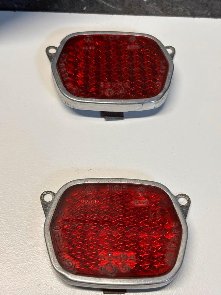 Reflector Citroën DS - Set van 2, Auto-onderdelen, Verlichting, Citroën, Gebruikt, Ophalen of Verzenden