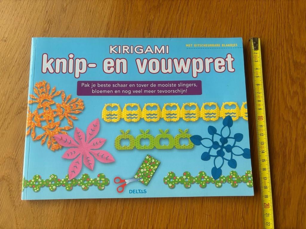 Kirigami Origami Knip- en Vouwpret vouwblaadjes, Ophalen of Verzenden