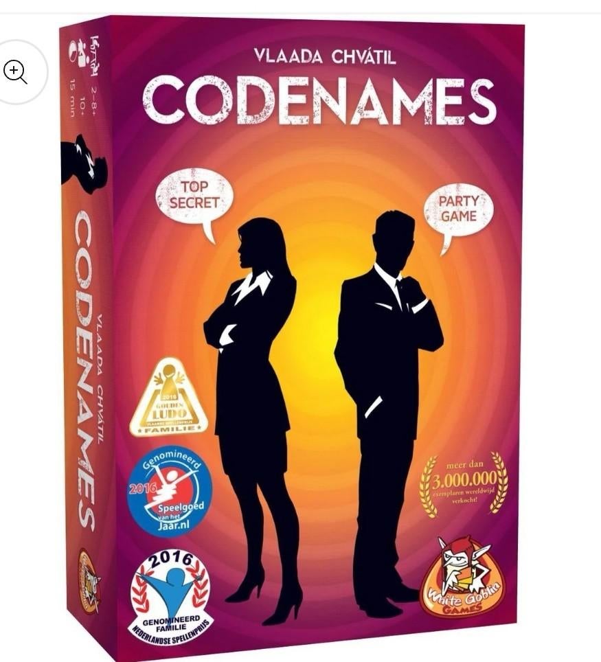 Codenames bordspel, Hobby en Vrije tijd, Ophalen of Verzenden, Nieuw, White Goblin Games