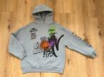 Als nieuw stoere Zara hoodie trui sweater graffiti grijs 164, Ophalen of Verzenden, Zo goed als nieuw, Jongen, Trui of Vest