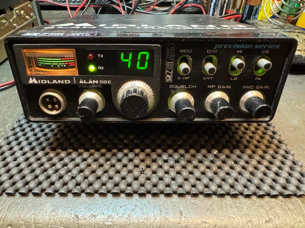 27 mc midland 58 e 40 ch pr incl vzk, Telecommunicatie, Ophalen of Verzenden, Zender en Ontvanger