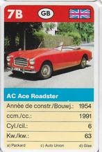 Kw4515 autokaartje 7b ac ace roadstar, Ophalen of Verzenden, Zo goed als nieuw, Auto's