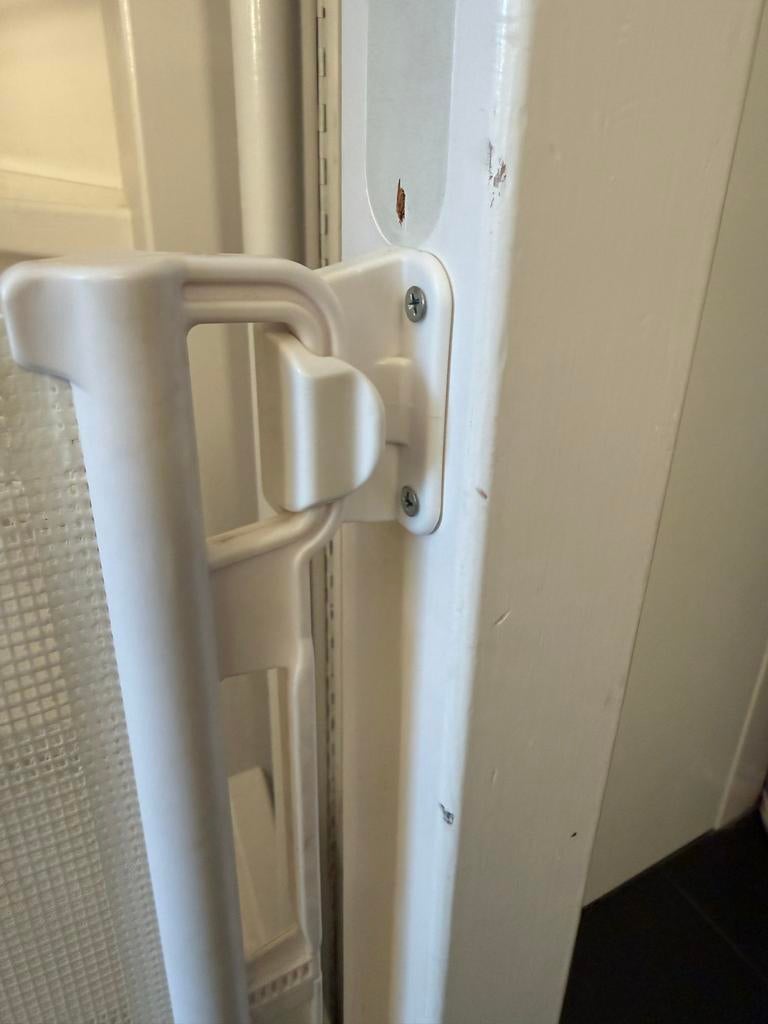 Kidsriver oprolbaar traphekje, Kinderen en Baby's, Traphekjes, Ophalen, Overige materialen, Gebruikt, Oprolhekje