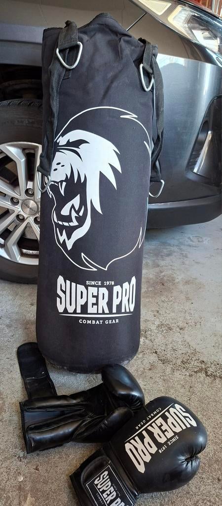 Boksbal (25kg) incl. bokshandschoenen, Ophalen, Zo goed als nieuw, Boksbal