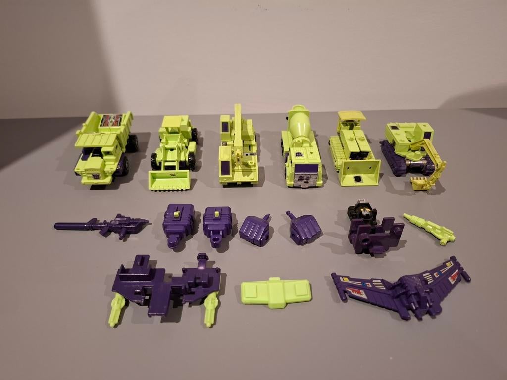 Transformers G1 Constructicons, Verzamelen, Transformers, G1, Ophalen of Verzenden, Gebruikt, Decepticons