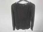 Luxe zwarte glitter blouse van C&A, Ophalen, Zwart, Zo goed als nieuw, Maat 36 (S)