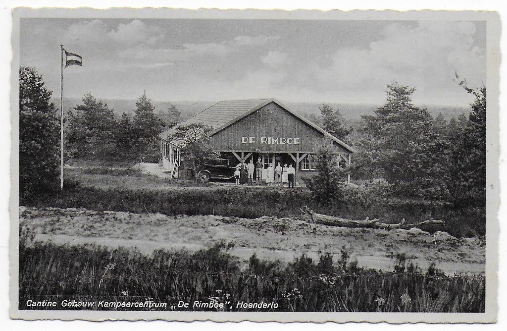 Hoenderlo De Rimboe Ongelopen Ansichtkaart ( B7254 ), Verzamelen, Ophalen of Verzenden, 1940 tot 1960, Gelopen, Noord-Brabant