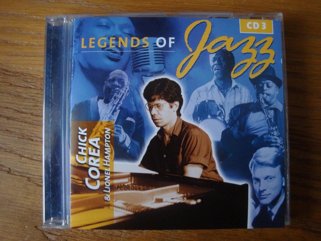 Chick Corea & Lionel hampton - Legends of Jazz, Ophalen of Verzenden, 1980 tot heden, Zo goed als nieuw, Jazz