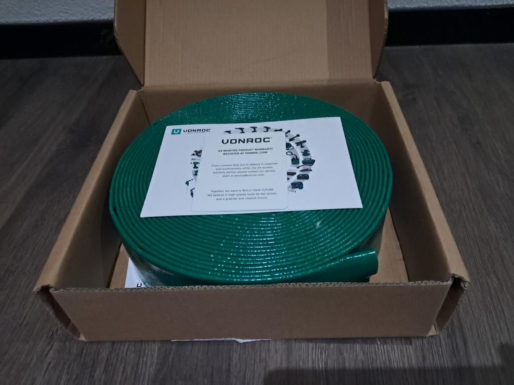 VONROC Tuinslang 38mm/Max. 8bar - Nieuw in doos, Ophalen of Verzenden