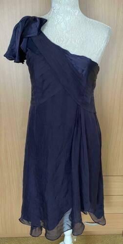 Monsoon jurk van zijde maat M [v]