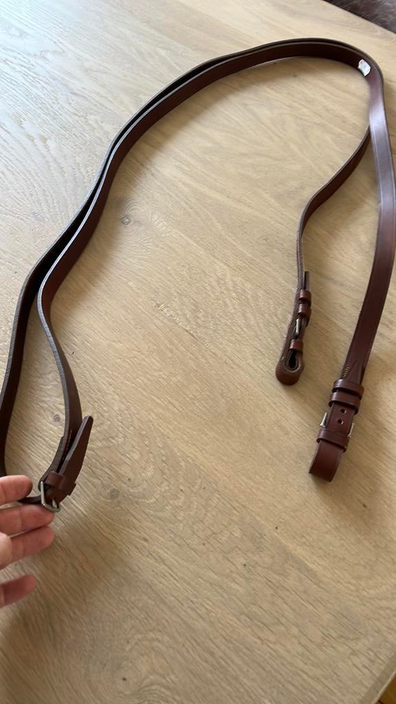 Leder bruine teugel merk Zaldi, Dieren en Toebehoren, Ophalen of Verzenden, Nieuw, Overige soorten