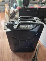 Metalen Jerrycan 20 Liter Zwart - Nieuw!, Ophalen of Verzenden, Nieuw
