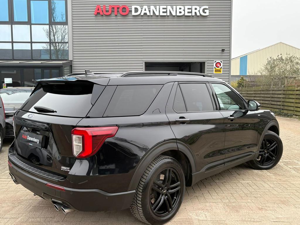 Ford EXPLORER 3.0 V6 EcoBoost PHEV ST-Line BLACK-FUL-OPTIES, Auto's, Ford, Automaat, 2441 kg, Zwart, 2956 cc