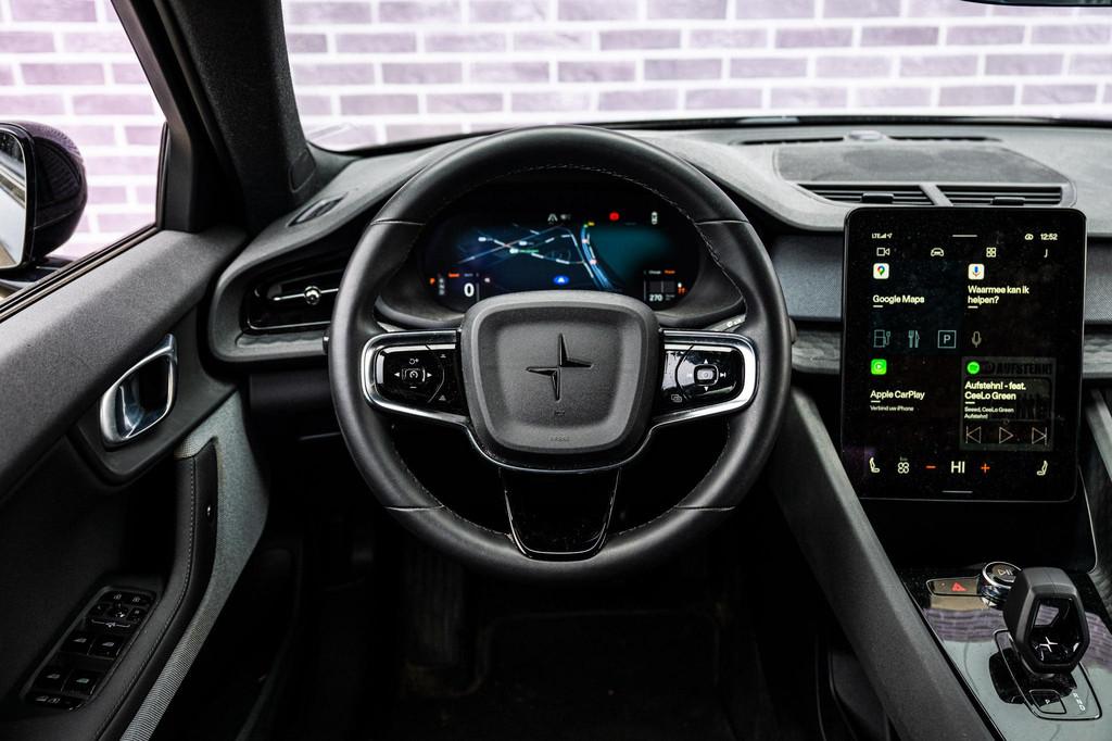 Polestar 2 Standard Range Single Motor 69 kWh Cruise Control, Auto's, Polestar, Stof, Gebruikt, Zwart, 420 min