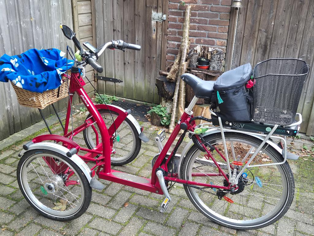 electrische driewielfiets, Fietsen en Brommers, Fietsen | Driewielfietsen, Ophalen, Gebruikt, Overige merken