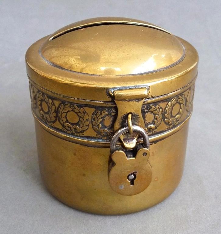 Om 1900 Collectebus Kerk Klooster Overledenen merk WMF, Antiek en Kunst, Curiosa en Brocante, Ophalen of Verzenden